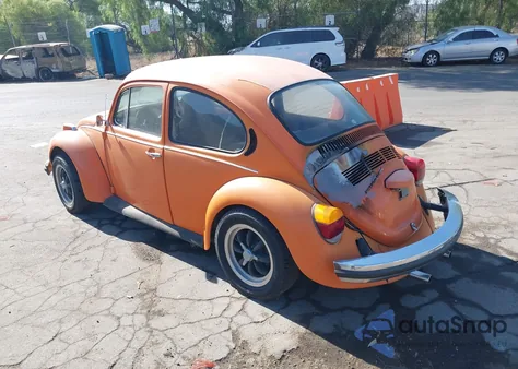 1974 Volkswagen Beetle из США, поврежденный, VIN 1342101235